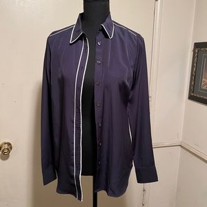 Ann Taylor Button Down Blouse